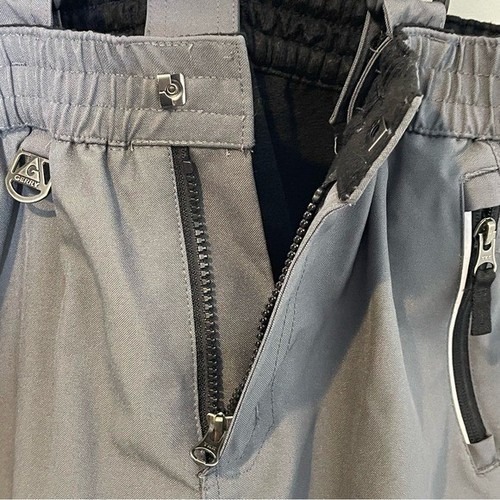 Gerry Kinder Schnee Ski Hose Hosenträger Gr. M 10 / 12 grau wasserdicht isoliert - Bild 11 von 14