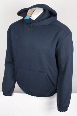 Hoka One One Unisex Essential Hoodie Sweatshirt Size Small Blue