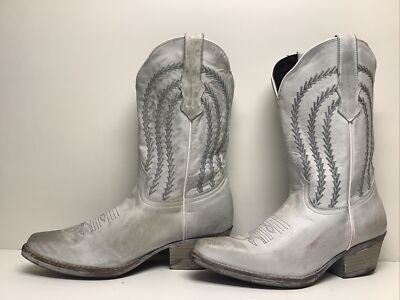 VTG WOMENS STERLING RIVER WHITE OFF SNIP TOE SIZE 9