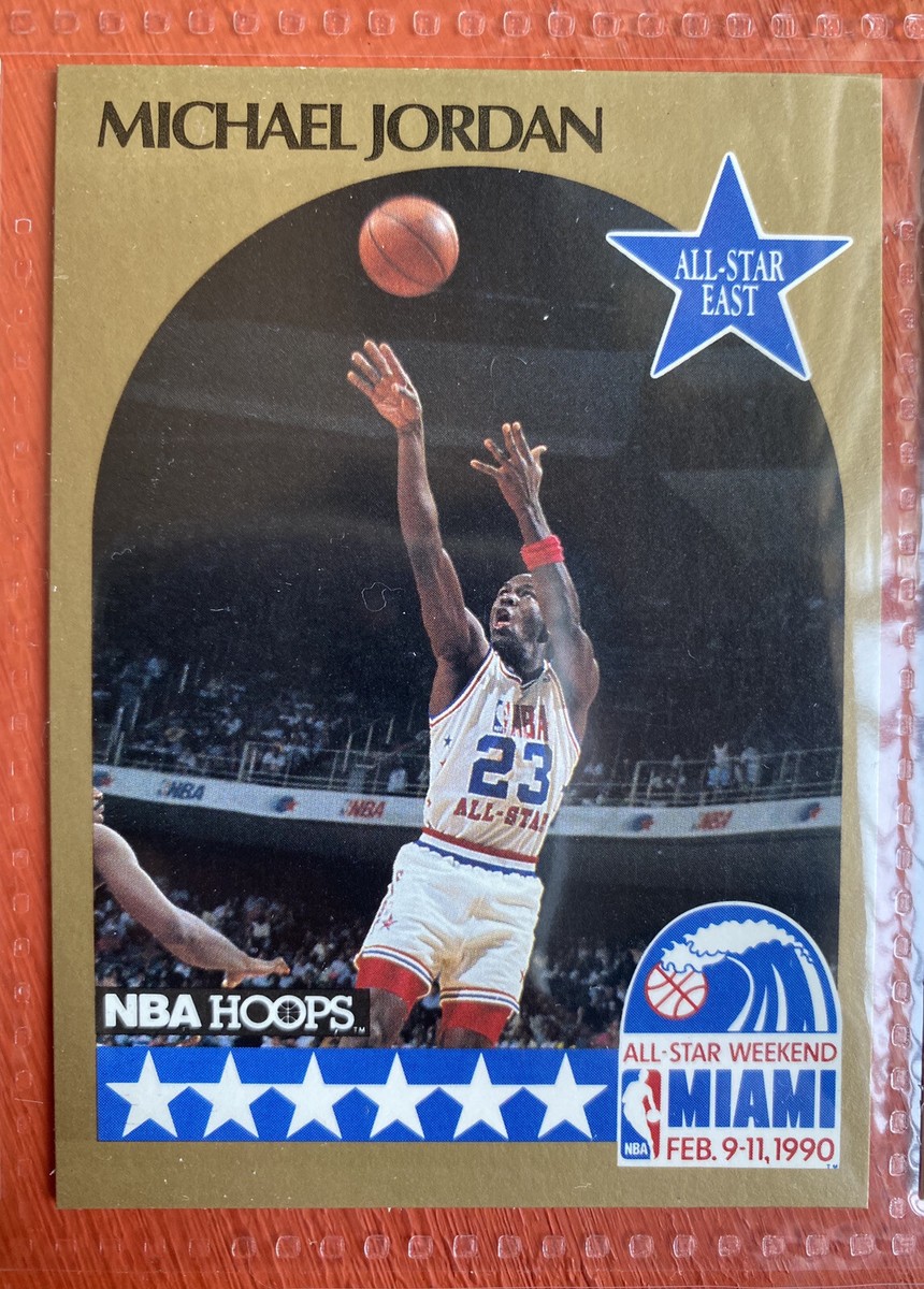 Michael Jordan 1990 NBA Hoops Basketball card collection 382 Cards