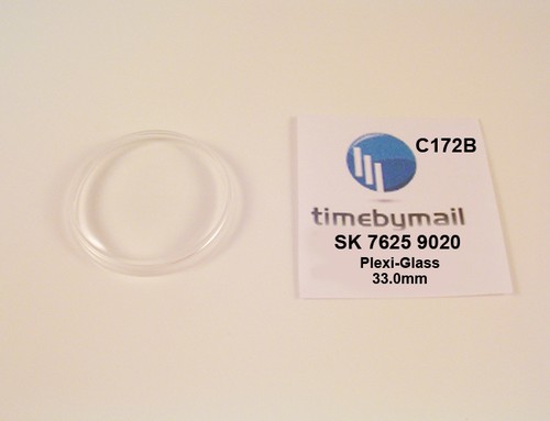 Watch Crystal For SEIKO 7625 9020 SPORTSMATIC Plexi-Glass New Spare Part C172B - 第 1/1 張圖片