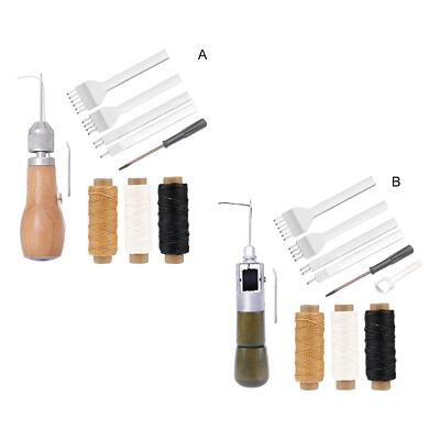 Professionelles Leder-Nähahlen-Set Stitching Stitcher Leathercraft Canvas