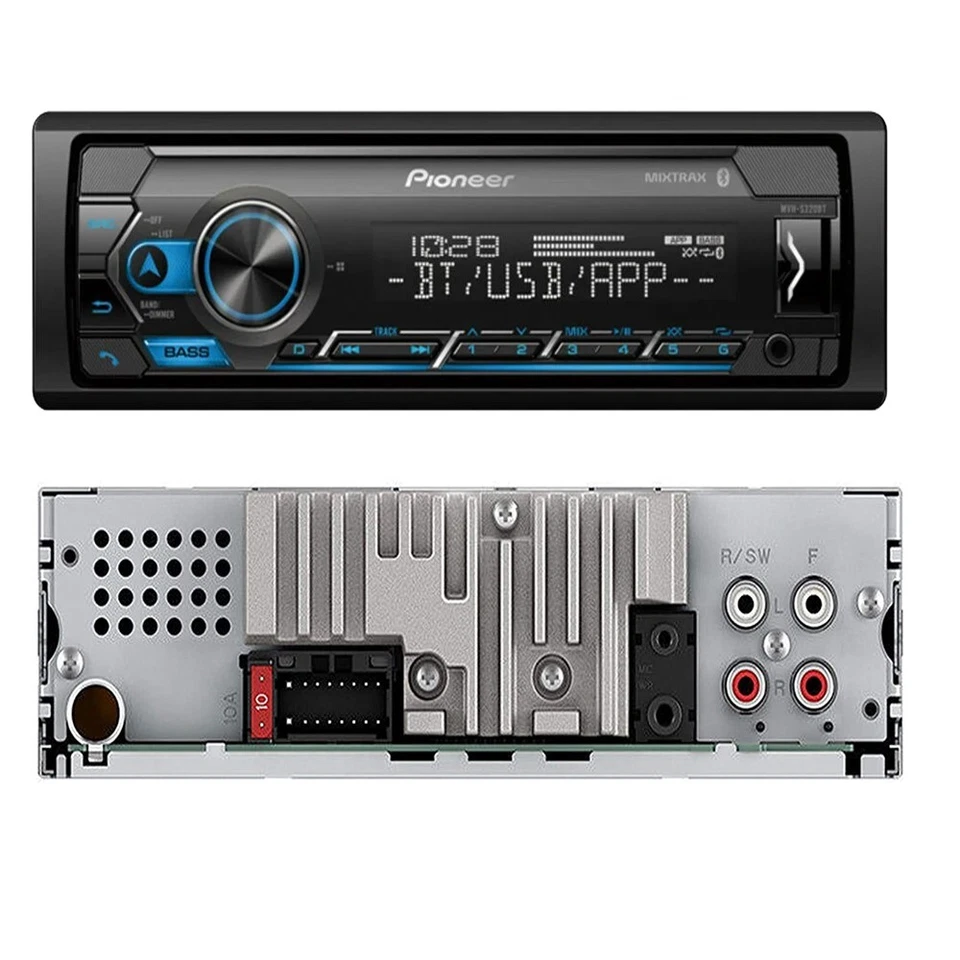 Pioneer Bluetooth Car Stereo Radio & install kit for 1999-2006 BMW M3, 3 Series - Image 2 of 4