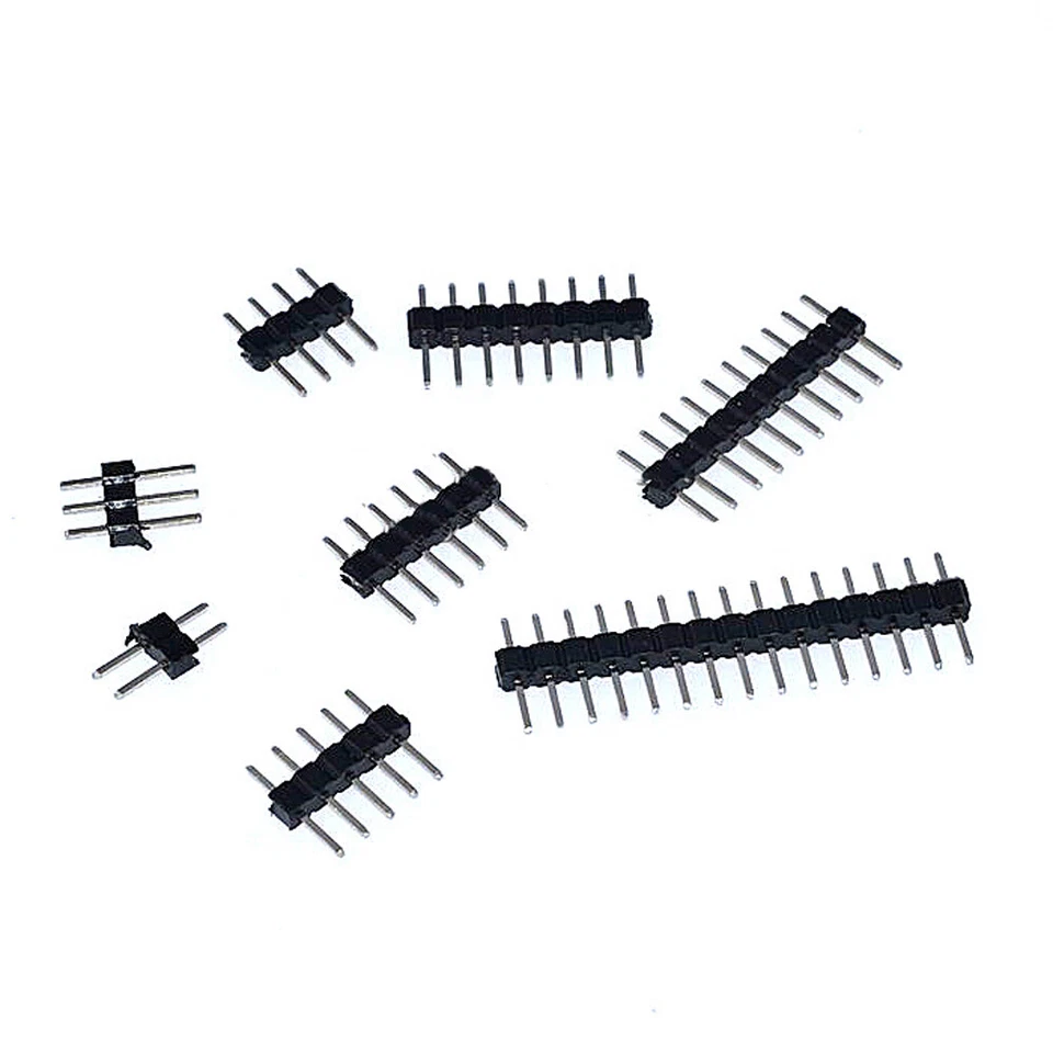 1.27mm Single Row Male Pin Header Connector 1X2/3/4/5/6/7/8/9/10/12/13P - 40Pin - Image 3 of 4