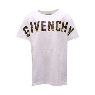 0462AR maglia bimbo GIVENCHY PARIS boy kids t-shirt UK