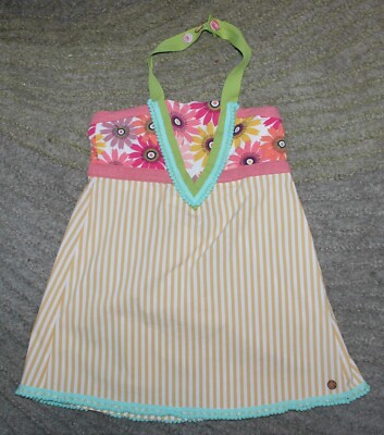 Matilda Jane - 435 (Happy and Free) Tilt A Whirl Halter Top - Size 8 - EUC - #2