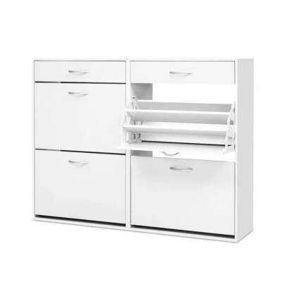 Artiss 36 Pairs Shoe Cabinet Rack Organisers Storage Shelf Drawer