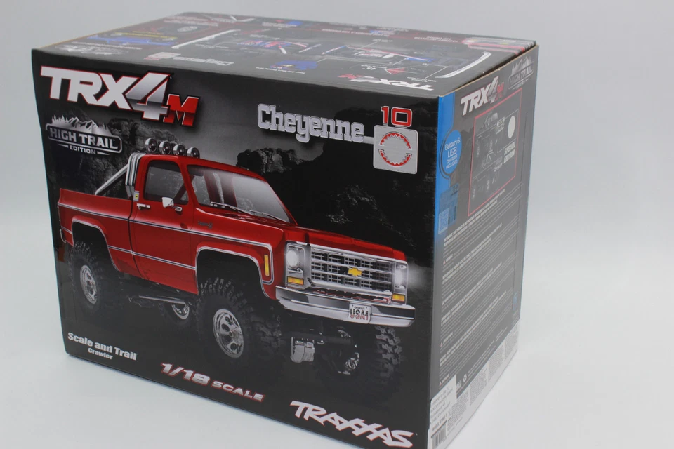 Traxxas TRX 97064 schwarz RC Crawler TRX-4M Chevy K10 4x4 1:18 RTR NEU OVP - Bild 3 von 4