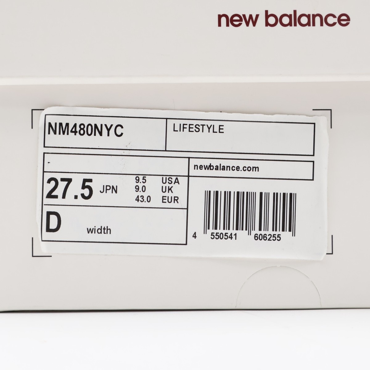 NM480NYC KITH New Balance Numeric 480 Madison Square Garden NM480NYC KITH New Balance Numeric 480 Madison Square Garden