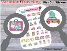 Travel Planner Stickers 61 / Planner Stickers / Journal Stickers