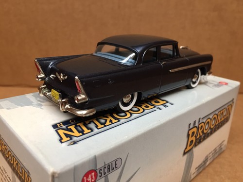 BROOKLIN MODELS METAL 1:43 1956 PLYMOUTH PLAZA 2-DOOR CLUB BRK.103 NEAR MINT - Picture 6 of 9