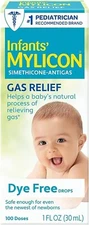 MYLICON Infants Gas Relief Drops for Infants and Babies, Dye Free Formula - 1 Fl