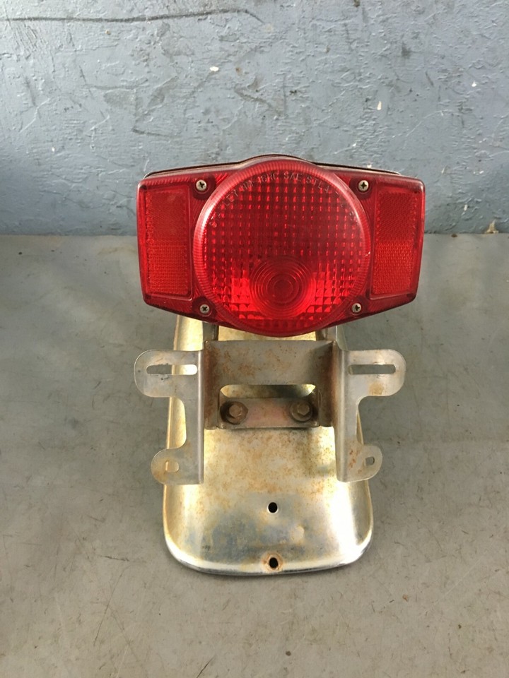 Honda CB550 Rear Fender and Tail Light Assembly 1976 used eBay