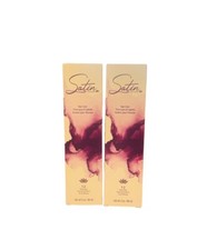 Satin Ultra Vivid Dye Hair Color 5M Mahogany  2 Packs  3oz Each