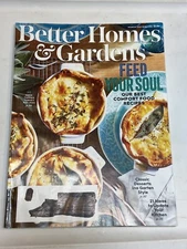 Better Homes Gardens Magazine Mar 2021 Herb Top Turkey Pot Pies Ina Garten Style