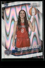 2025 Panini Prizm Georgia Amoore #140 Rookie RC White Seismic Mystics (763)