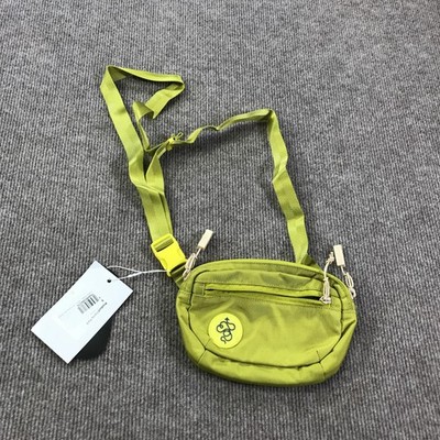 Baboon To The Moon Fanny Pack Mini Citronelle Yellow Green Cordura Belt Bag NWT
