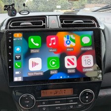 Android 15 Carplay Car Stereo Gps Navi Radio For Mitsubishi Mirage 2012-2018 Cam