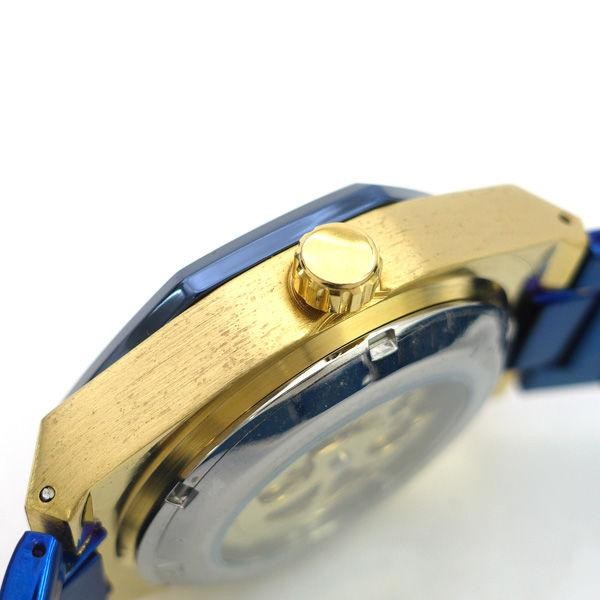 Forsining Watch/Automatic/Skeleton/Blue Gold Tm-3… - image 6
