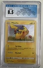 2021 POKEMON BLACK STAR PROMOS GENERAL MILLS SWSH PIKACHU CGC 8.5