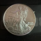 U.S. Mint 2010 American Eagle 1 oz Silver Coin .999 Fine Business Strike