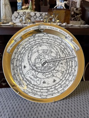 1968 FORNASETTI MILANO ASTRO LABIO#4 CHRISTMAS/NOEL/WEIHNACHTEN Wall Italy PLATE