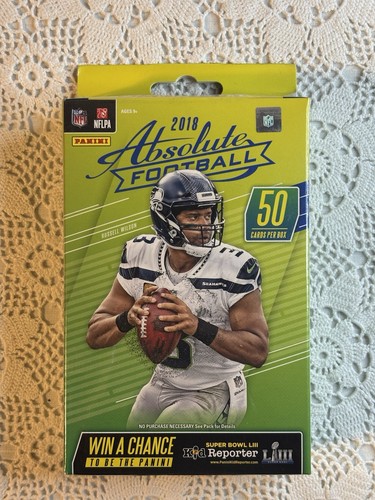 2018 Panini Absolute NFL Football hanger box sealed