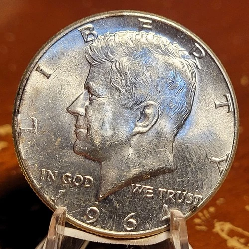 Choice BU 1964-P Kennedy Half Dollar  90% Silver Uncirculated