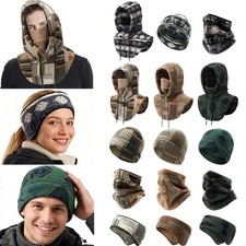 Winter Warm Ski Sports Cycling Balaclava Hood/ Beanie Hat/ Neck Gaiter/ Headband