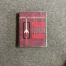 Vintage Original 1965 Oldsmobile Chassis Service Manual