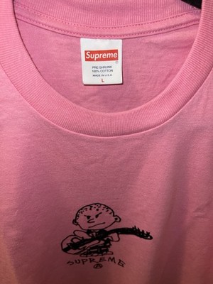 SUPREME Rocker Tee Pink Size: L Authentic FW21 (NWOT) | eBay