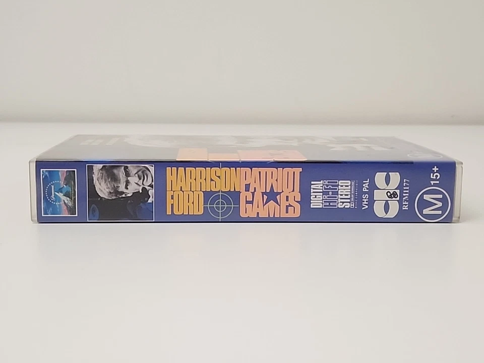 Patriot Games VHS - Harrison Ford TAPE SEALED - Image 3 of 4