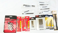 Tap And Dies and various drill bits Various brands-Craftsman/Irwin/Vermont