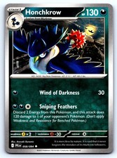 Honchkrow Phantasmal Flames #58 Normal NM Pokemon Card