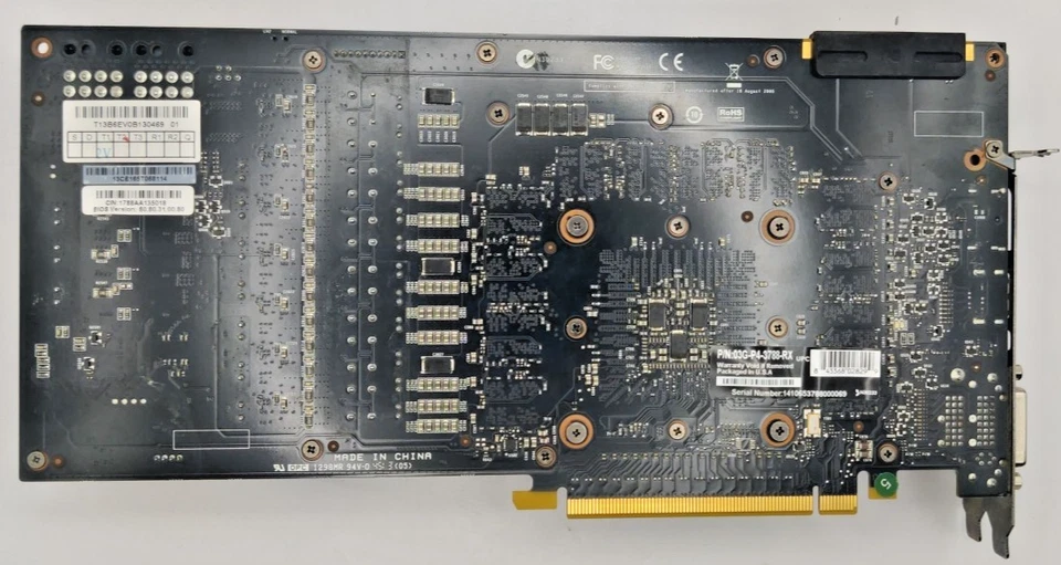 EVGA GeForce GTX 780 Classified 384bit 3GB Dual-Link DVI GDDR5 Graphics Card - Image 2 of 4