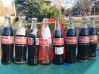 1960s Nice CocaCola Plastic Bottle Carrier with Nice1990s Mexican Glass Bottles  — photo 6