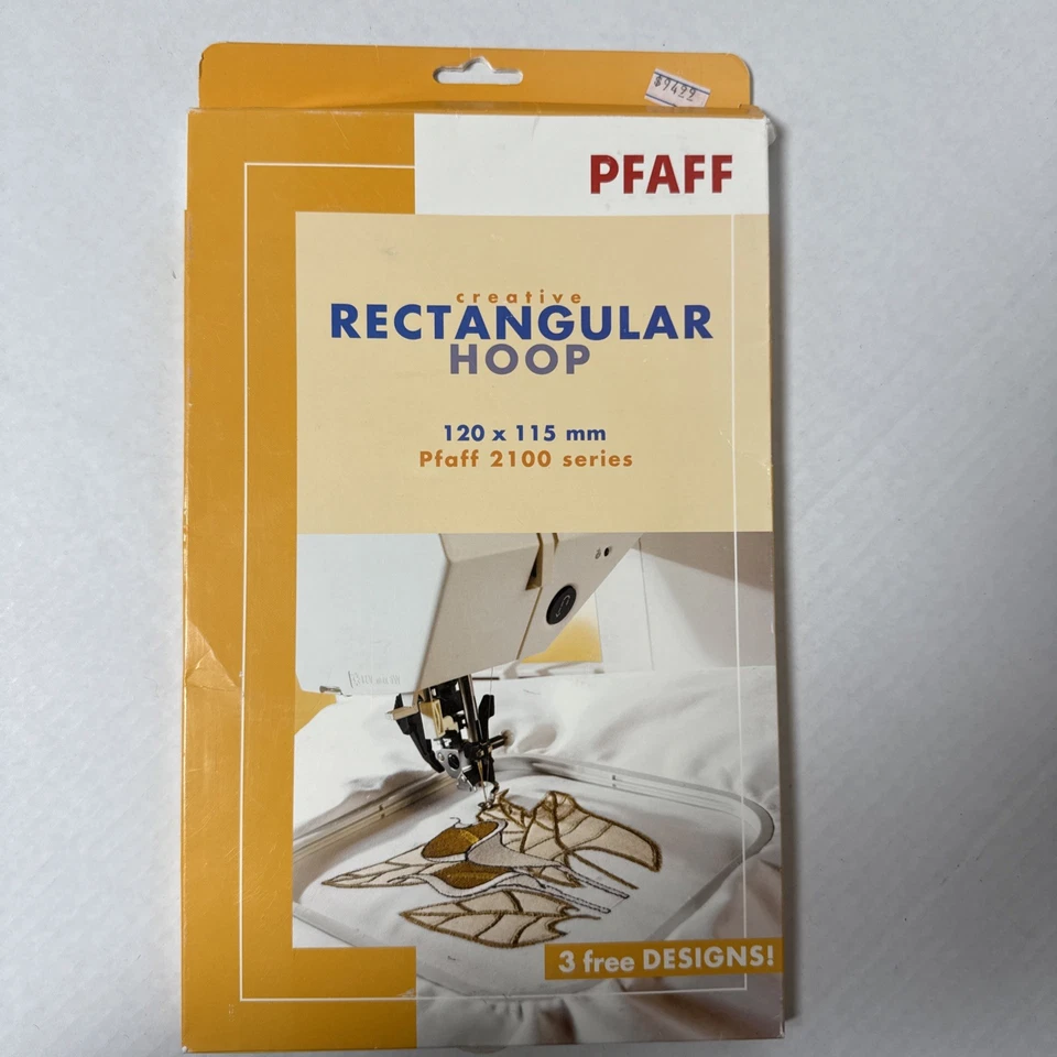 PFAFF CREATIVE Rectangular Hoop for 2100 Series machines - Image 2 of 4