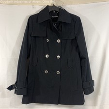 Gently Loved Calvin Klein Black Women's Double-Breasted Jacket, Sz. XS