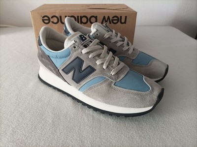Neue New Balance 730 M730GBN  Grösse EUR 42 UK 8 Made in UK / grau blau 