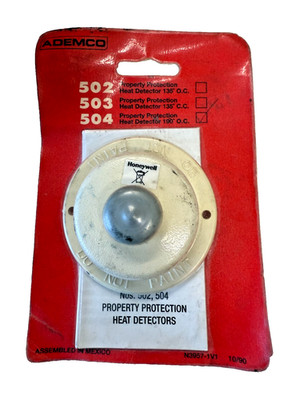 Ademco 504 Property Protection Heat Detector 190 O.C.