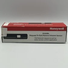 NEW!! Honeywell RTE Request To Exit Passive Infrared Sensor Black - IS320BL