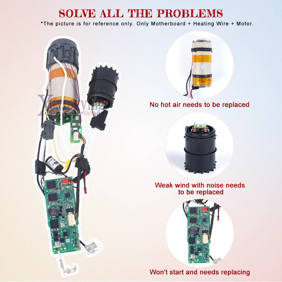 220V Motherboard+Heating Wire+Motor Replacement Dyson Airwrap Styler HS01 - Image 3 of 4