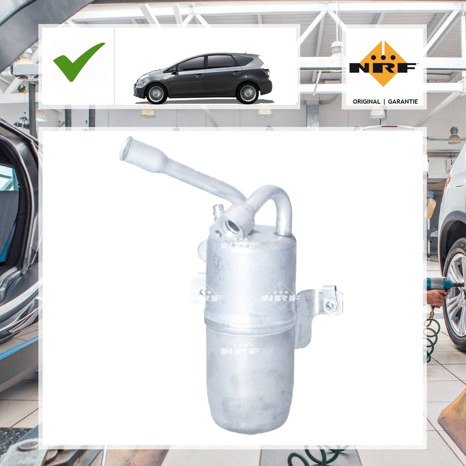 Nrf Trockner, Klimaanlage FORD FOCUS (DAW, DBW) 1.6 16V