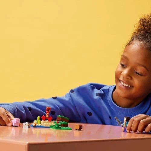 LEGO Minecraft Confrontation with Creeper 21177 Toy Block Present Ages 7+ - Image 3 of 4