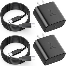 45W Super Fast Charging Wall Type-C Charger For Motorola Moto G, Razr 2024 2025