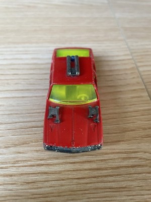 Siku Lamborghini Espada 400 GT  Firehunter  | Rot | Vintage Modellauto 1970er