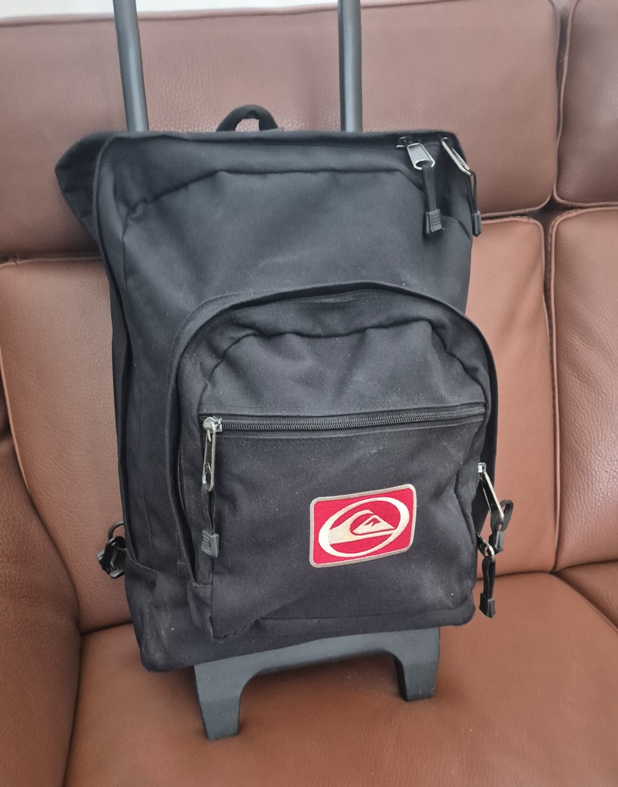 Quiksilver QUICKSILVER Bolso Escolar Rodillo Mochila Negro Colegio Universitario