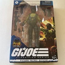 GI Joe Classified Series 2022 Python Patrol Officer. NEW SEALED
