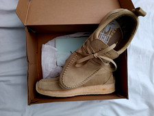 Clarks Schuhe 9,5 44 NEU Maycliffe Originals Boots Shoe trek wallabee Loafer 60s