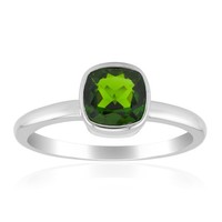 Cavill Diopsid Ring 0,83Ct Silber 925 Platiniert Damen Echtschmuck